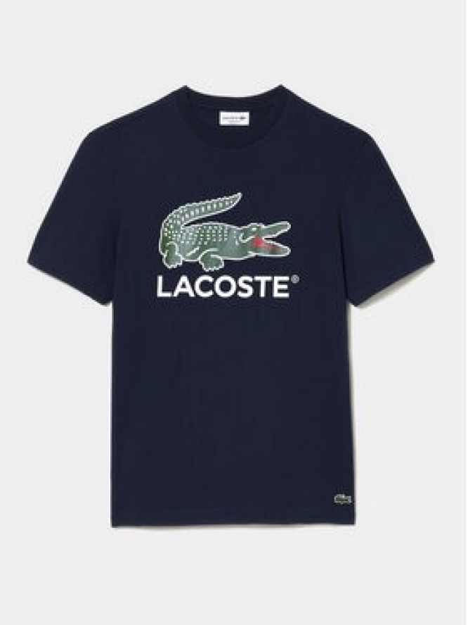 Lacoste T-Shirt TH1285 Granatowy Regular Fit
