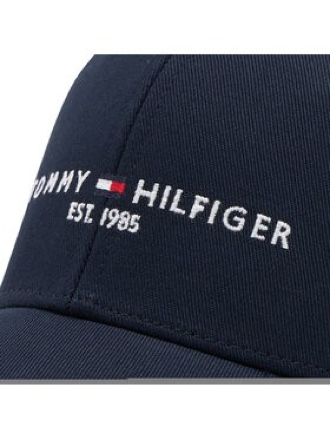 Tommy Hilfiger Czapka z daszkiem Th Established Cap AM0AM07352 Granatowy