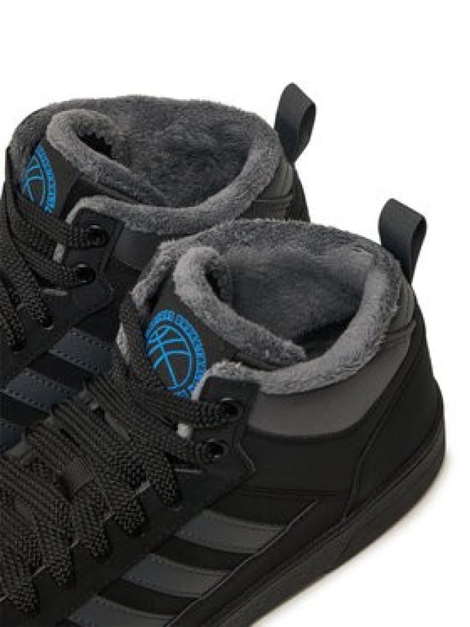 adidas Sneakersy Rapid Court Mid Winterized JR0170 Czarny