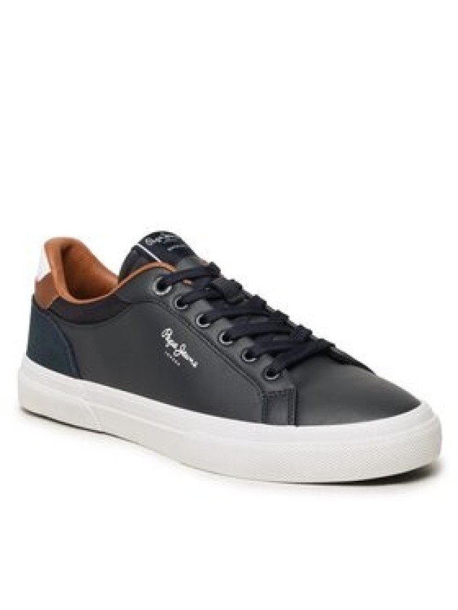 Pepe Jeans Tenisówki Kenton Court PMS30839 Granatowy