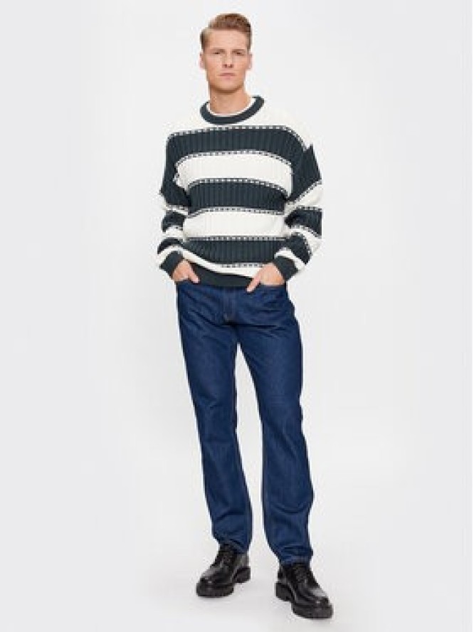 Jack&Jones Sweter 12241846 Zielony Regular Fit