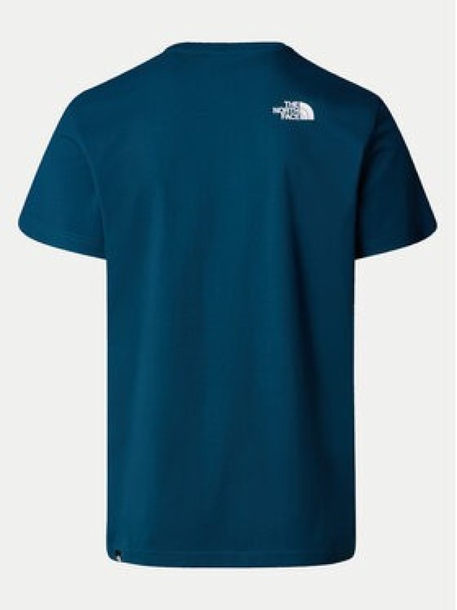 The North Face T-Shirt Simple Dome NF0A87NG Granatowy Regular Fit