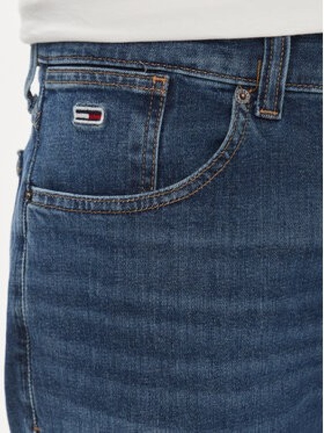 Tommy Jeans Szorty jeansowe Ronnie DM0DM18791 Niebieski Slim Fit