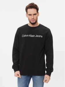 Calvin Klein Jeans Bluza J30J322549 Czarny Regular Fit