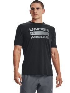 T-shirt męski Under Armour UA Team Issue Wordmark Ss - czarny