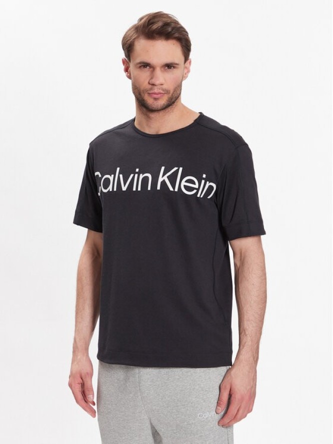 Calvin Klein Performance T-Shirt 00GMS3K102 Czarny Regular Fit