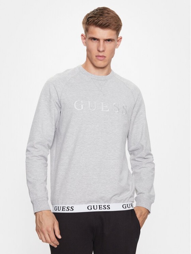 Guess Bluza U3YQ01 KBS91 Szary Regular Fit