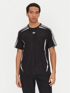 adidas T-Shirt adicolor Teamgeist JC6229 Czarny Loose Fit