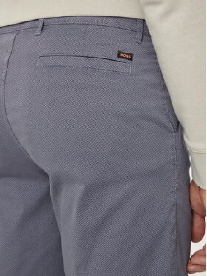 Boss Szorty materiałowe Chino-Slim-Shorts 50513035 Niebieski Slim Fit