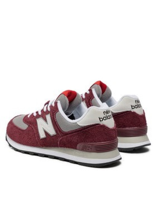 New Balance Sneakersy U574BGH Bordowy