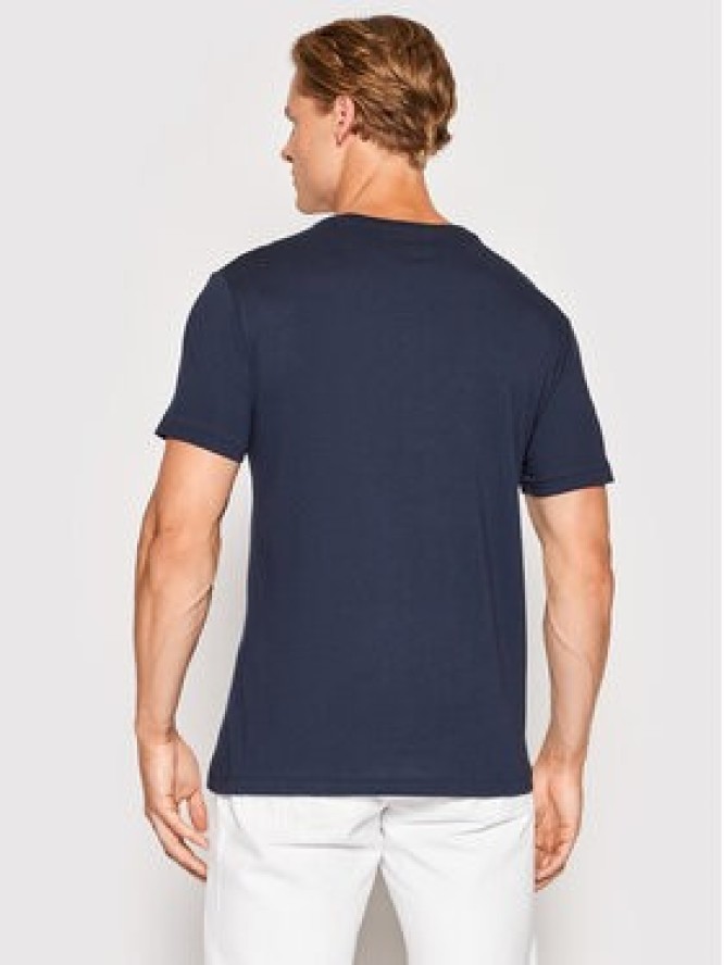 Polo Ralph Lauren T-Shirt 710671453091 Granatowy Custom Slim Fit