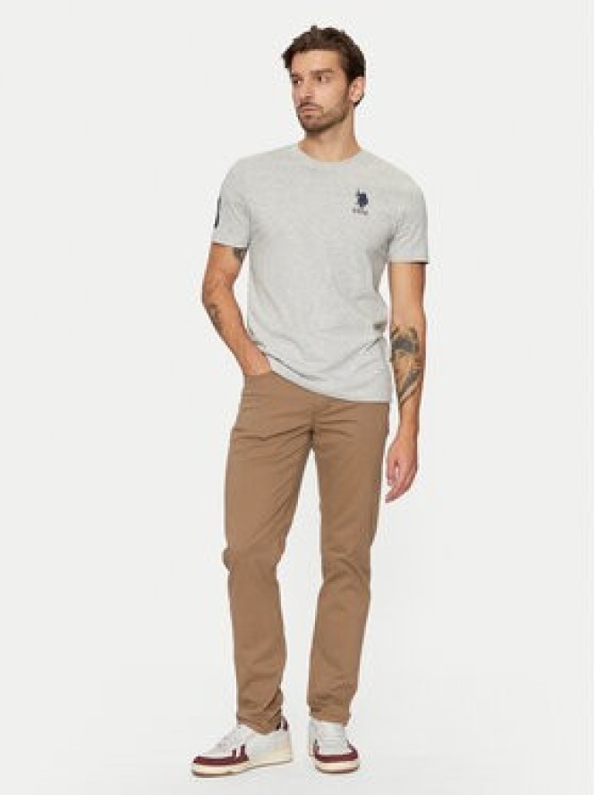 U.S. Polo Assn. Spodnie materiałowe MUP3385 Beżowy Slim Fit