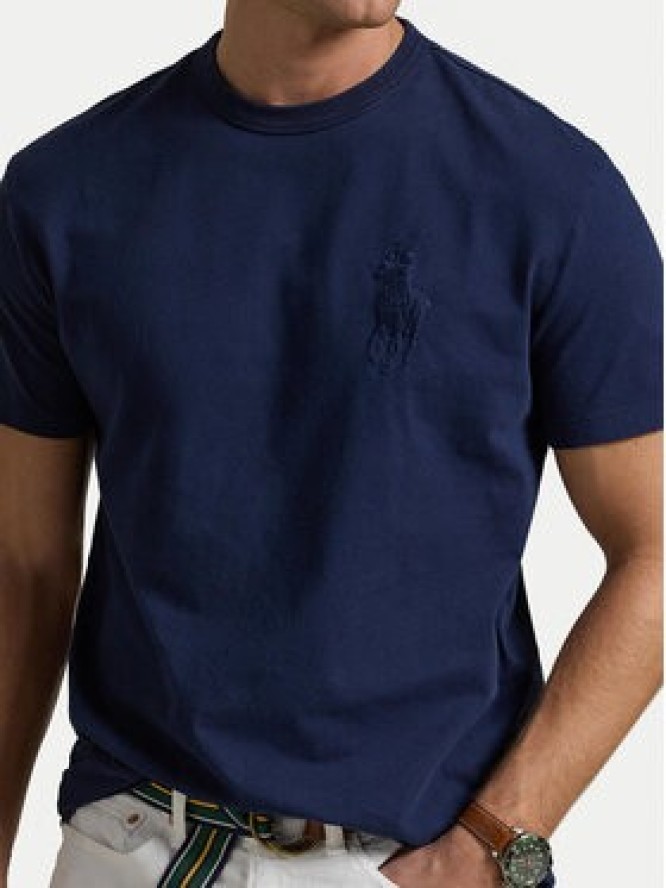 Polo Ralph Lauren T-Shirt 710936509004 Granatowy Classic Fit