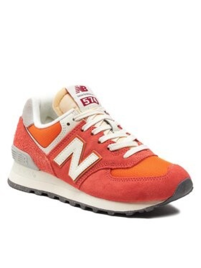 New Balance Sneakersy U574RCB Pomarańczowy