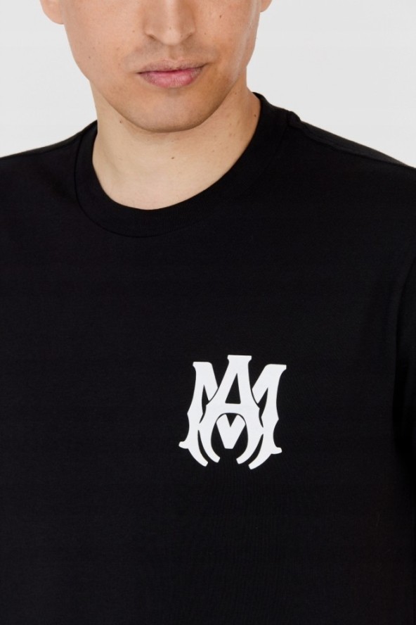 AMIRI T-shirt męski czarny z logo na plecach