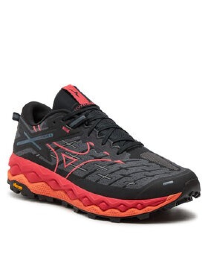 Mizuno Buty do biegania Wave Mujin 10 J1GJ2470 Czarny