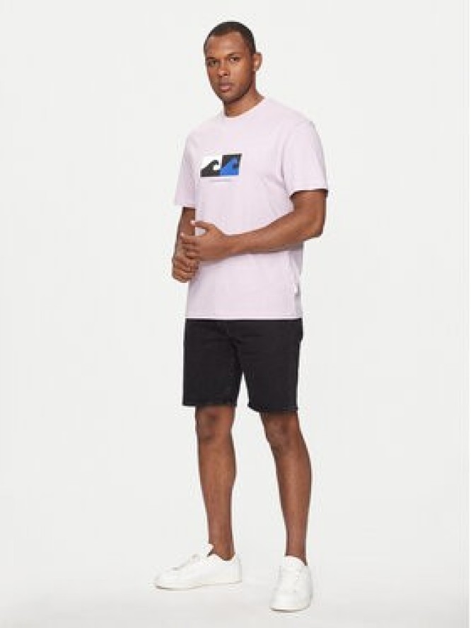 Jack&Jones T-Shirt Jormarbella 12255569 Fioletowy Relaxed Fit