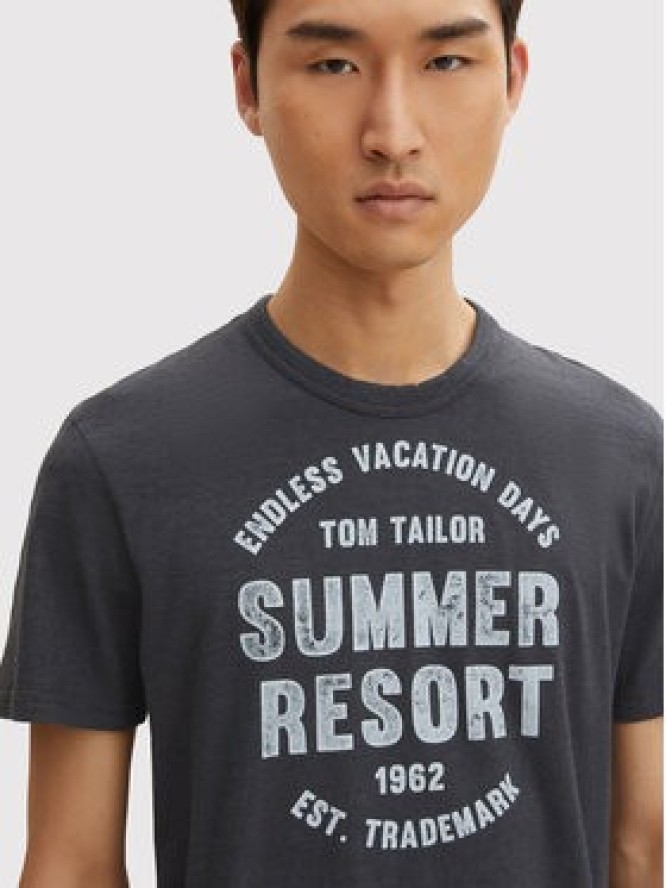 Tom Tailor T-Shirt 1031812 Szary Regular Fit