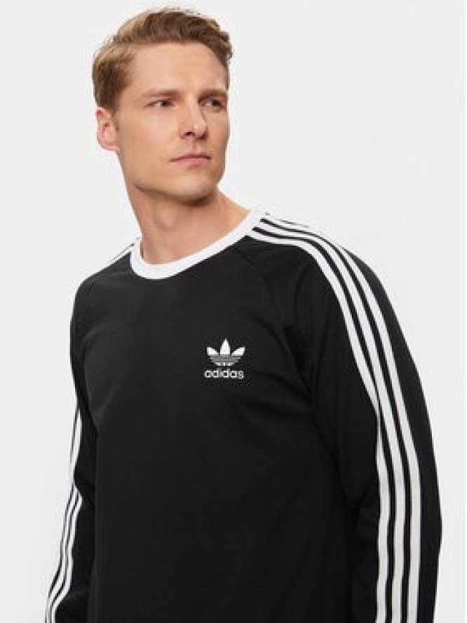 adidas Longsleeve Adicolor Classics 3-Stripes Long-Sleeve Top IA4877 Czarny Slim Fit