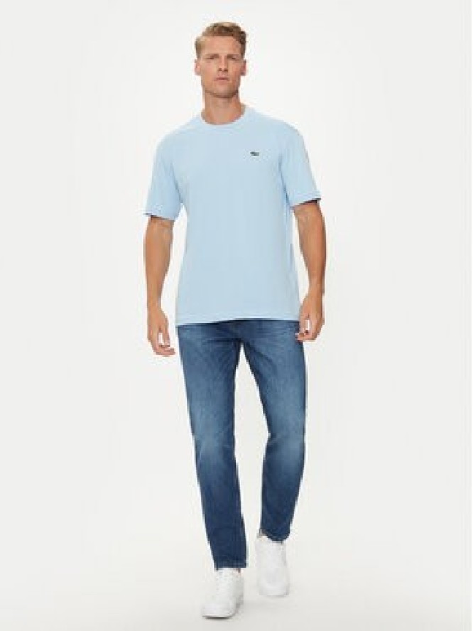 Lacoste T-Shirt TH7618 Niebieski Regular Fit