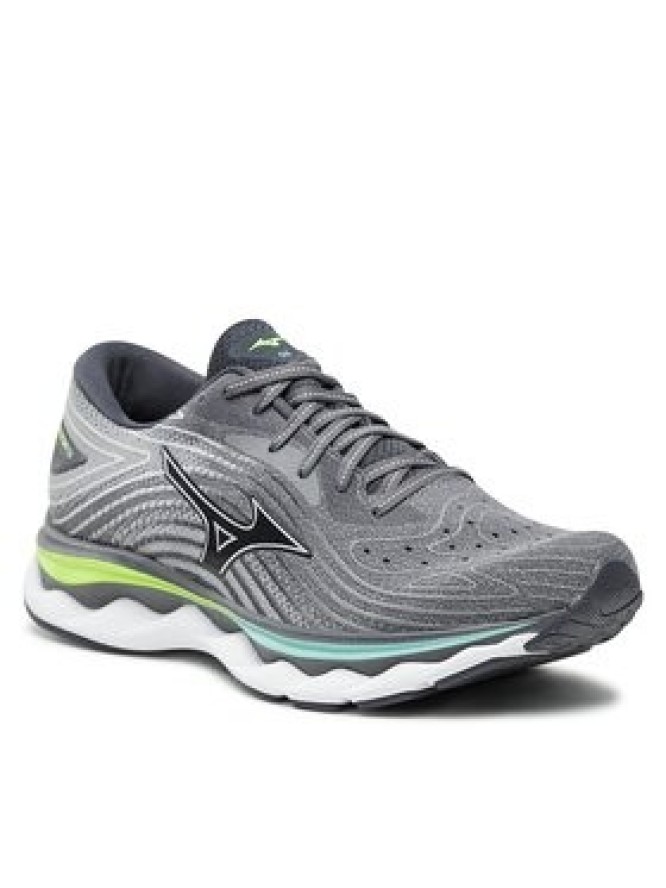 Mizuno Buty do biegania Wave Sky 6 J1GC2202 Szary