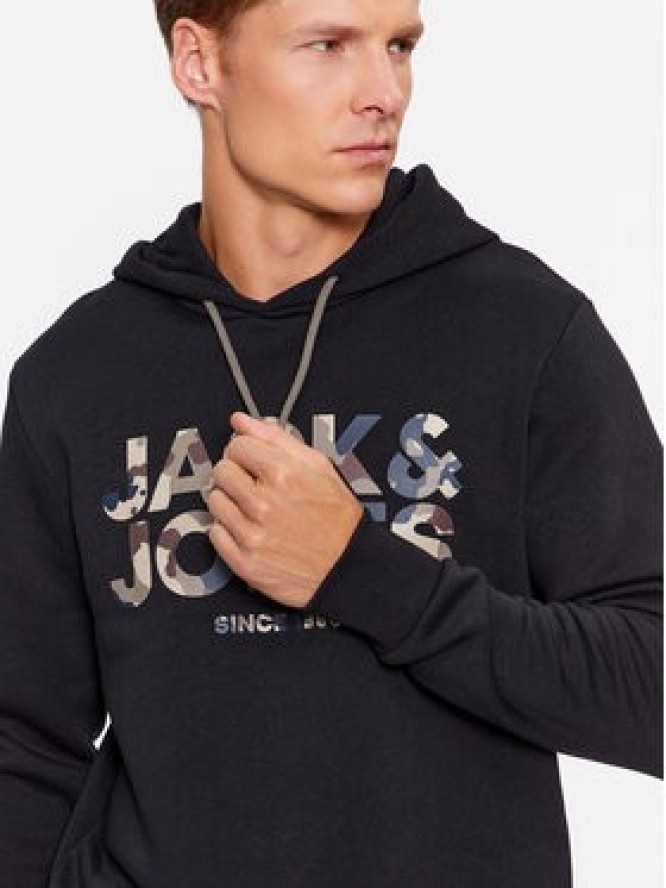 Jack&Jones Bluza James 12235338 Czarny Regular Fit