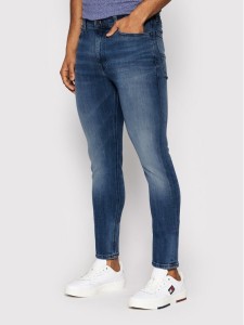 Tommy Jeans Jeansy Simon DM0DM09563 Granatowy Skinny Fit