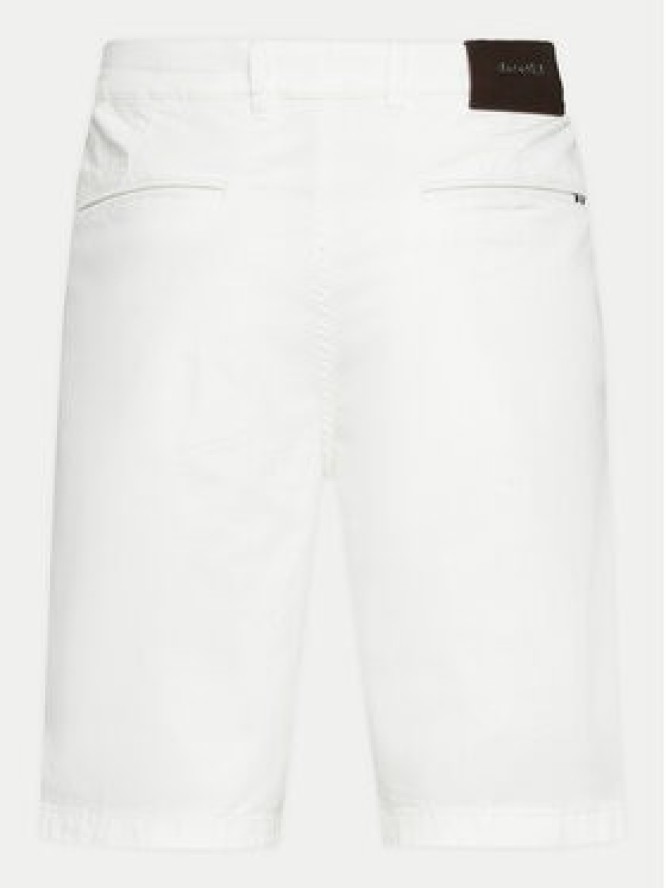 JOOP! Jeans Szorty materiałowe 15 JJF-65Rudo-D 30041957 Biały Regular Fit