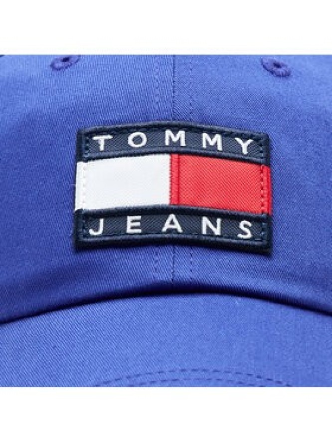 Tommy Jeans Czapka z daszkiem Heritage Flag AM0AM09000 Granatowy