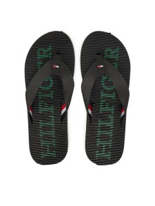 Tommy Hilfiger Japonki Massage Beach Sandal FM0FM05443 Czarny