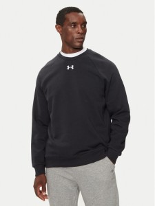 Under Armour Bluza Rival 1379755 Czarny Regular Fit