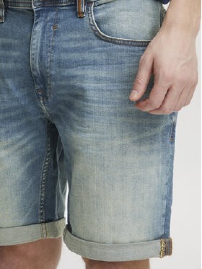 Blend Szorty jeansowe 20715422 Niebieski Regular Fit