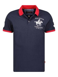 Canadian Peak Koszulka polo "Koltoneak" w kolorze granatowym rozmiar: S