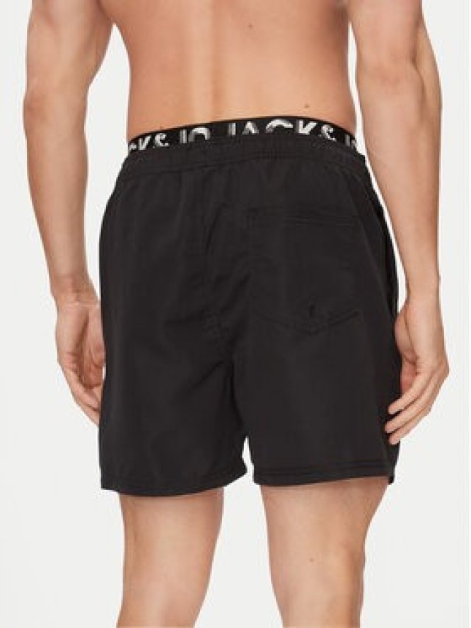 Jack&Jones Szorty kąpielowe Fiji 12227254 Czarny Regular Fit