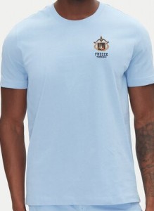 Aeronautica Militare T-Shirt 251TS2391J592 Błękitny Regular Fit
