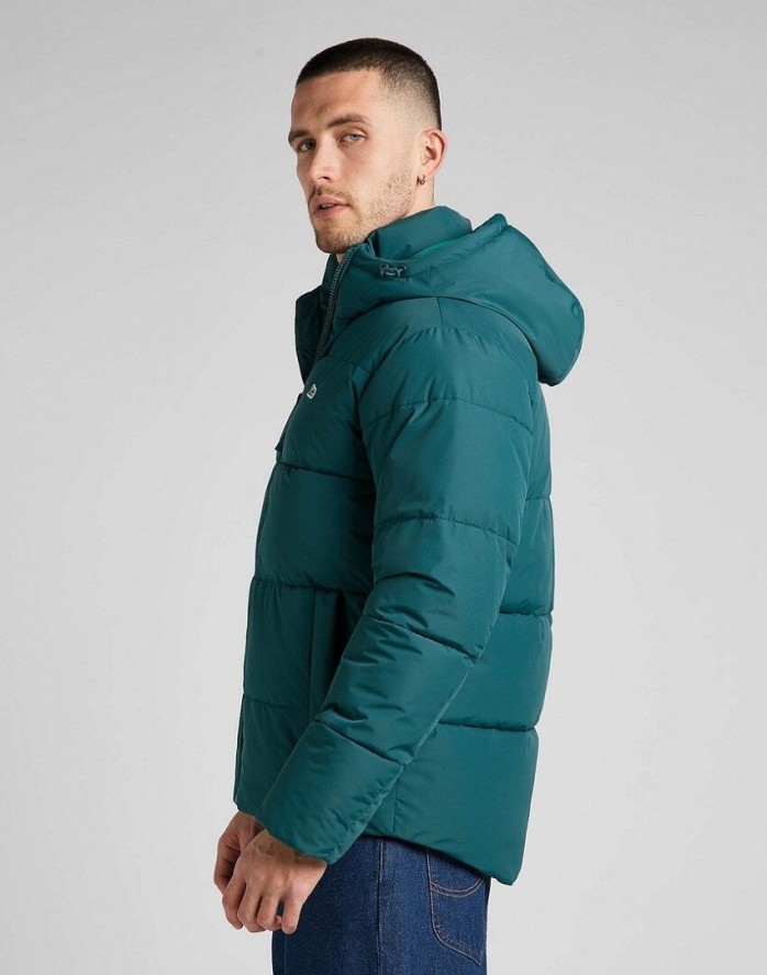 LEE PUFFER JACKET MĘSKA KURTKA ZIMOWA ESMERALDA L87NNY96