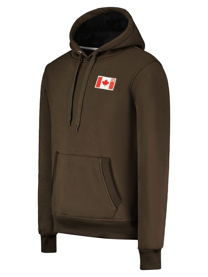 Canadian Peak Bluza "Fondeak" w kolorze brązowym rozmiar: XL