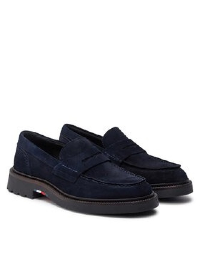 Tommy Hilfiger Mokasyny Comfort FM0FM05263 Granatowy