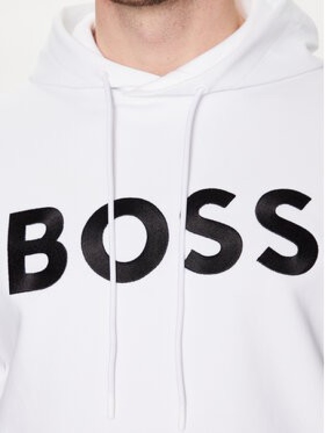 Boss Bluza 50482887 Biały Relaxed Fit