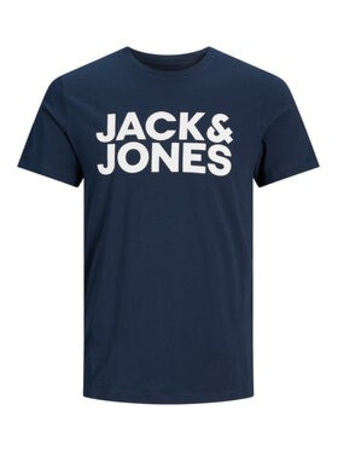 Jack&Jones T-Shirt Corp 12151955 Granatowy Slim Fit