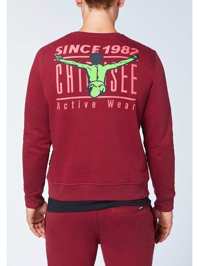Chiemsee Bluza "Eagle Rock" w kolorze czerwonym rozmiar: S