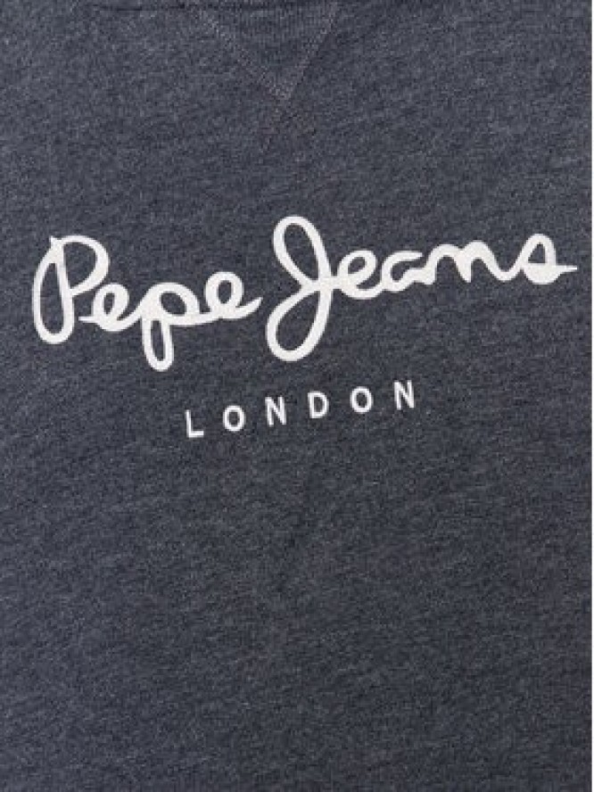 Pepe Jeans Bluza Nouvel Hoodie PM582521 Granatowy Regular Fit