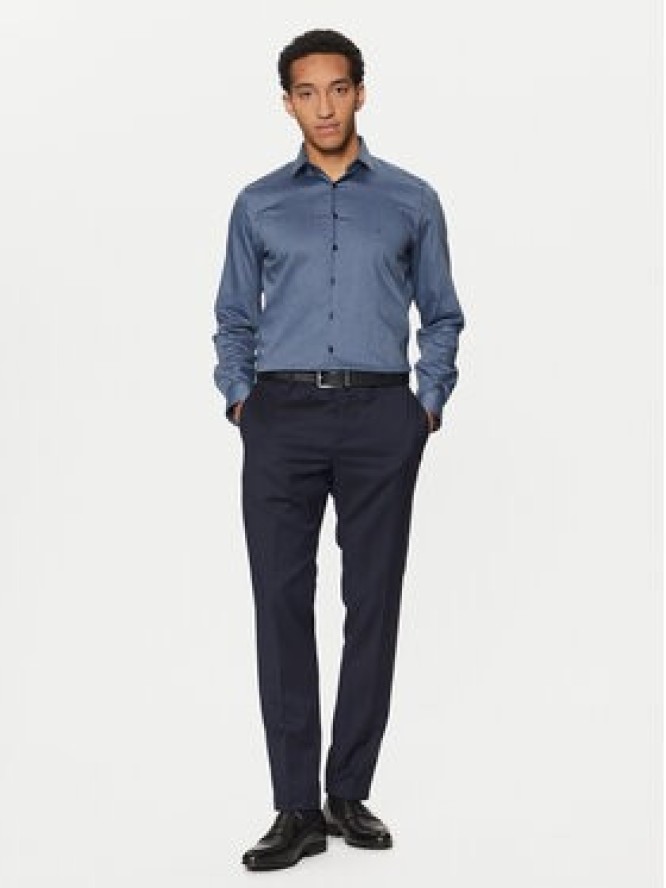 Calvin Klein Koszula K10K113864 Niebieski Slim Fit