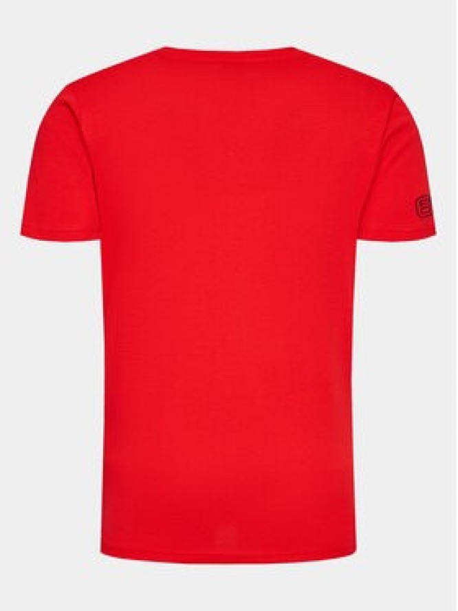 Musto T-Shirt 64 Channel 82505 Czerwony Regular Fit