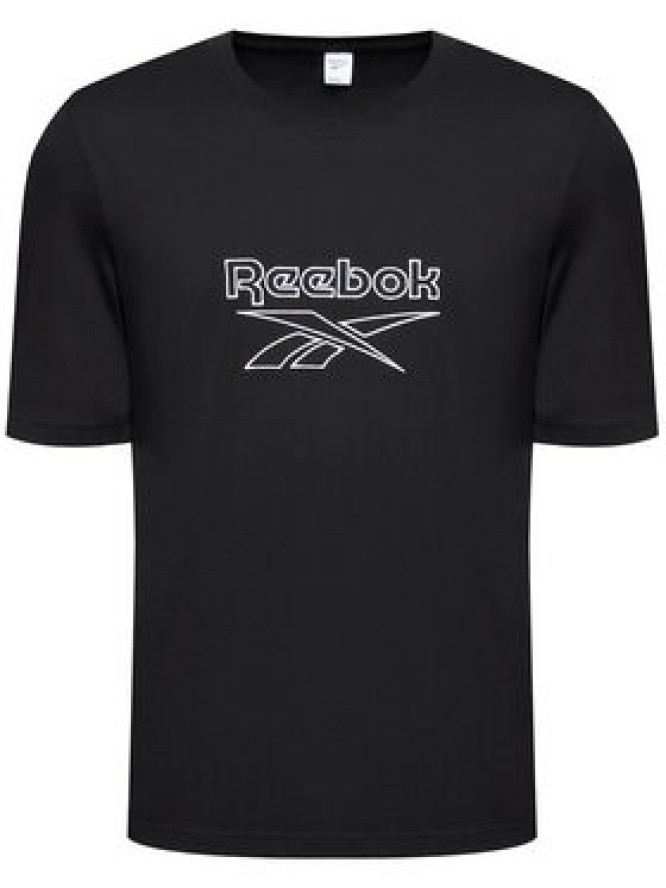 Reebok T-Shirt Classics Vector GU3886 Czarny Oversize