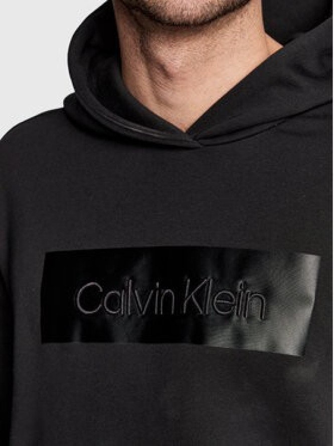 Calvin Klein Bluza Emproidered K10K110762 Czarny Regular Fit