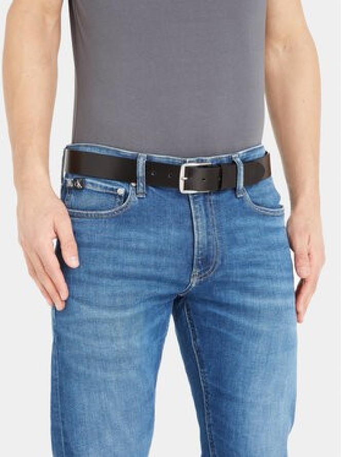 Calvin Klein Jeans Pasek Męski Fl Cl Ro Lthr Belt K50K511145 Czarny