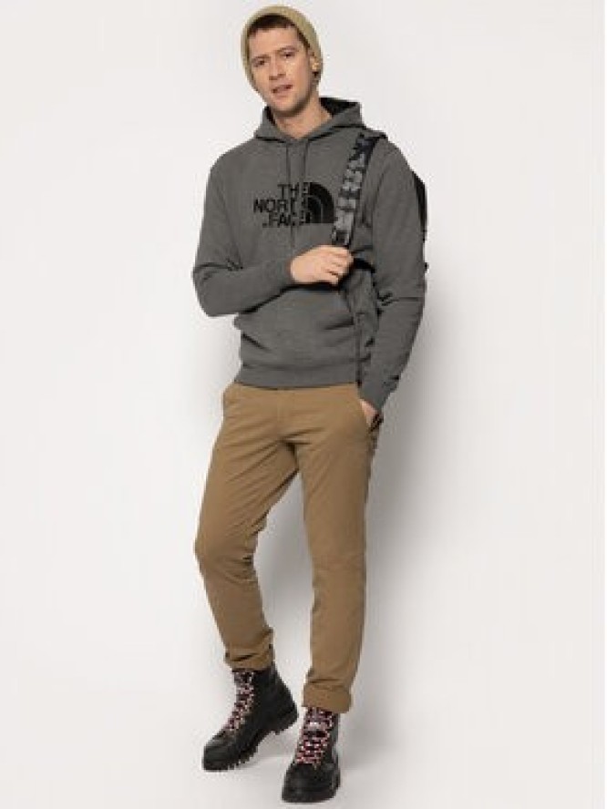 The North Face Bluza Drew Peak Pul Hoodie NF00AHJY Szary Regular Fit