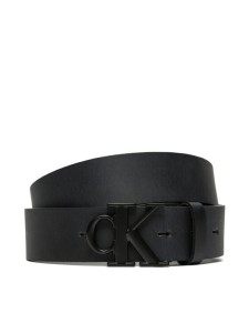 Calvin Klein Jeans Pasek Męski Round Mono Plaque Lthr Belt 35Mm K50K512068 Czarny