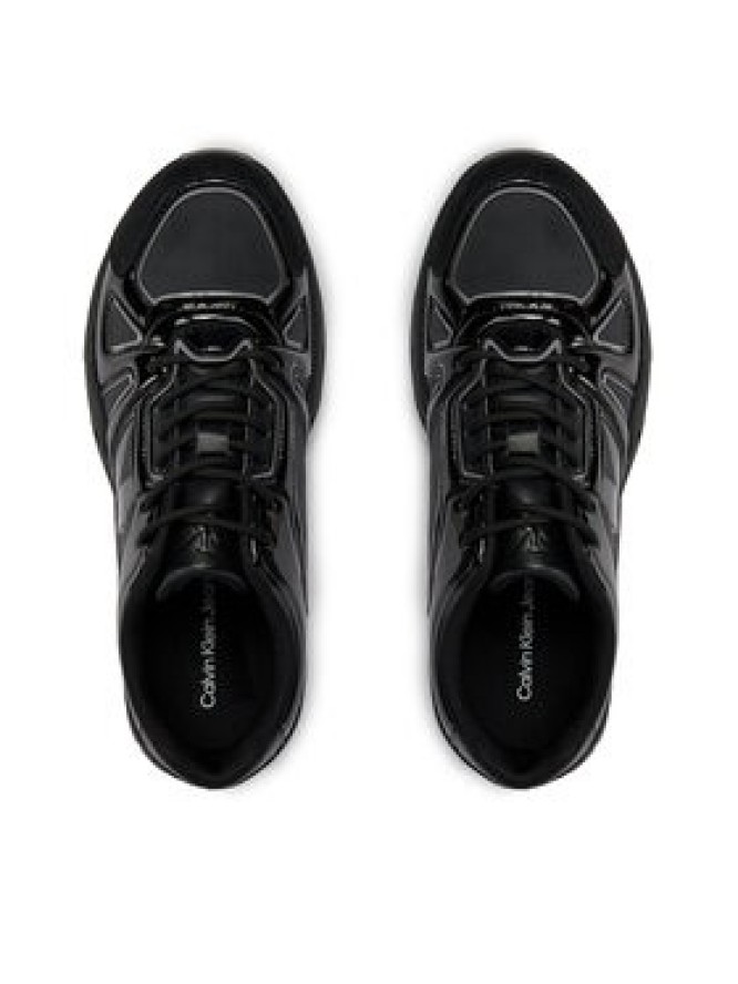 Calvin Klein Jeans Sneakersy Vibram Runner Low Mix Nbs Lum YM0YM00880 Czarny